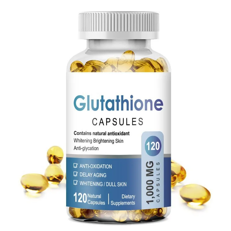 

1 bottle of glutathione soft capsule fish oil maintains normal immune system promotes metabolism enhances physical fitness