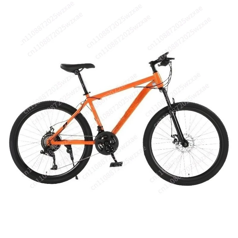 Mountain bike high carbon steel road variable speed bicycle male and female bicycle