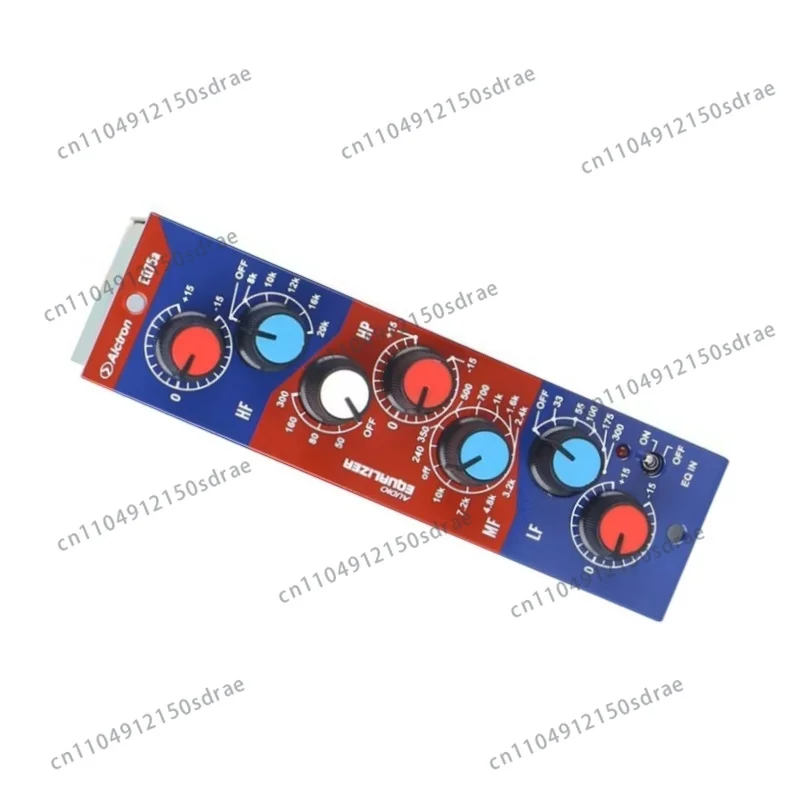 Ecualizador Alctron EQ75a Serie 500, Preamplificador de Micrófono/Instrumento para Rack, Botón y Interruptores Multifunción, Carcasa de Alta Calidad
