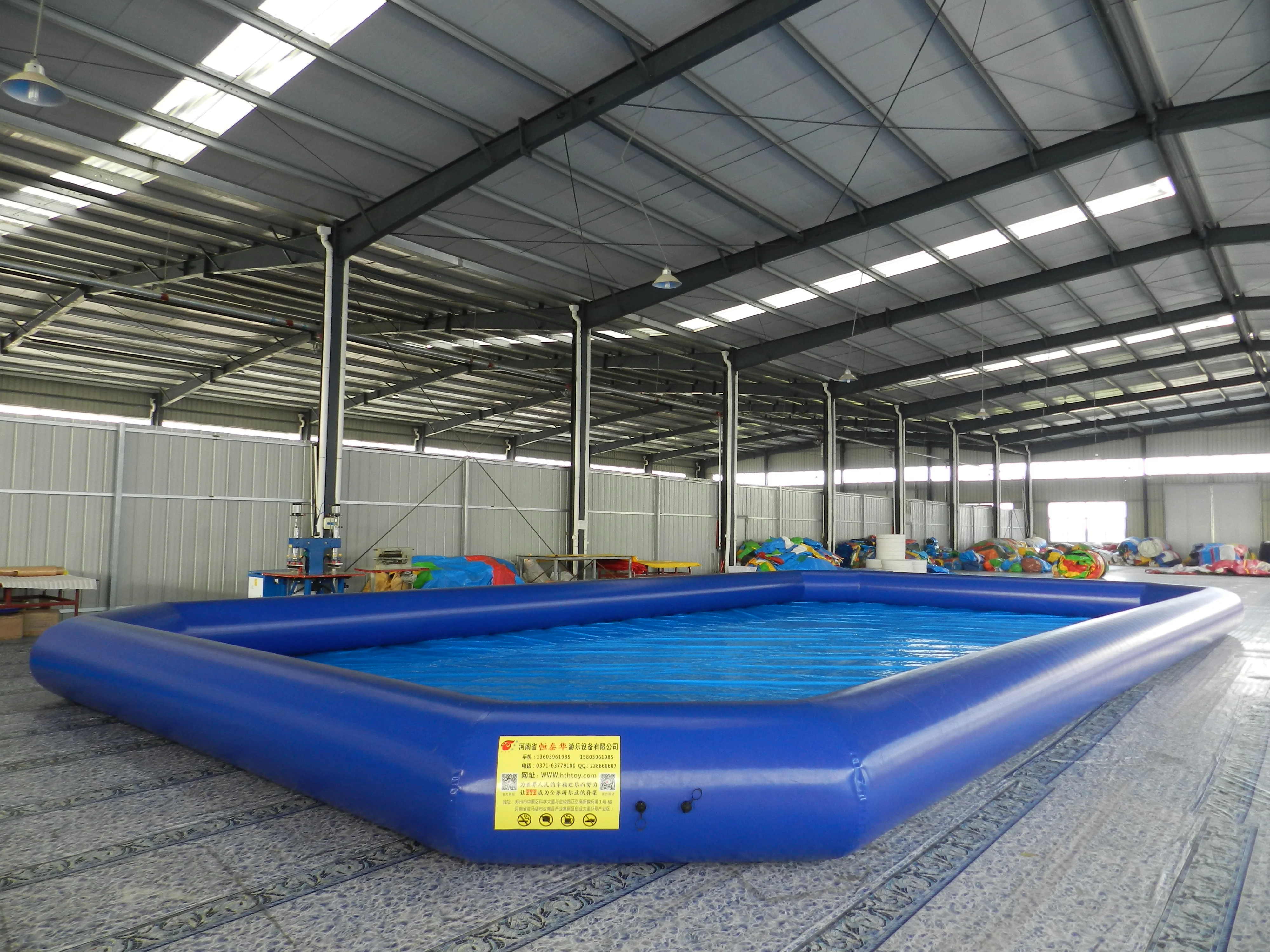 Commercial Outdoor Portable Inflatable Swimming Pool Made of Durable PVC Material