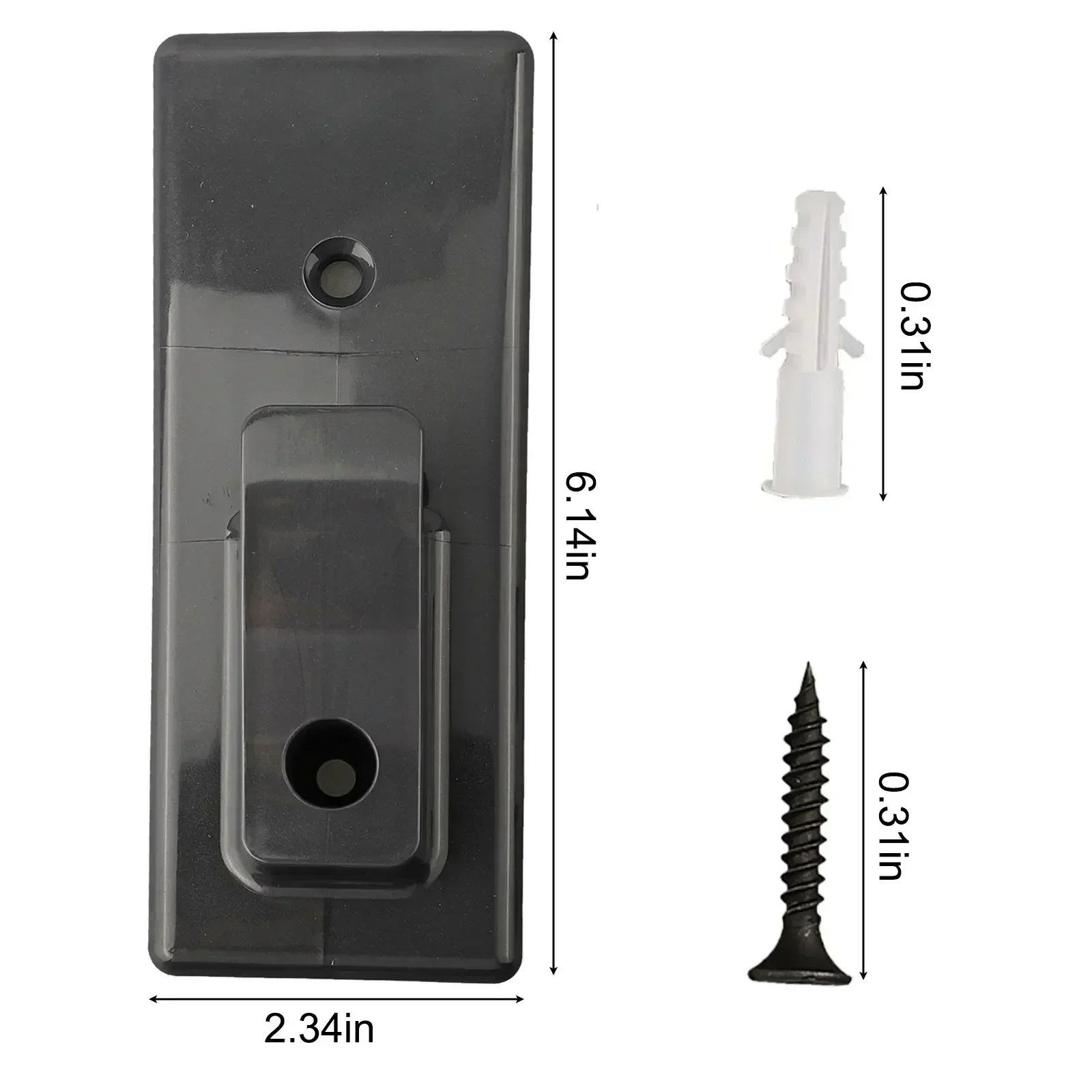 Vacuum Cleaner Wall Mount Hanger Hook Kit For Shark For Rocket HV300 HV302 HV322 HV380 Compatible With Various Models