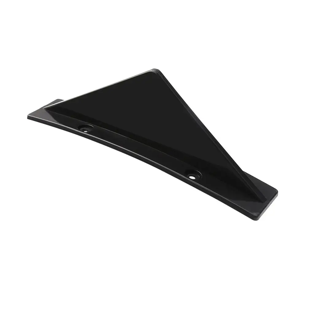 Universal Rear Bumper Spoiler Lip Splitter Diffuser ABS Anti Crash Canard Accessories for Car Modification Racing Style