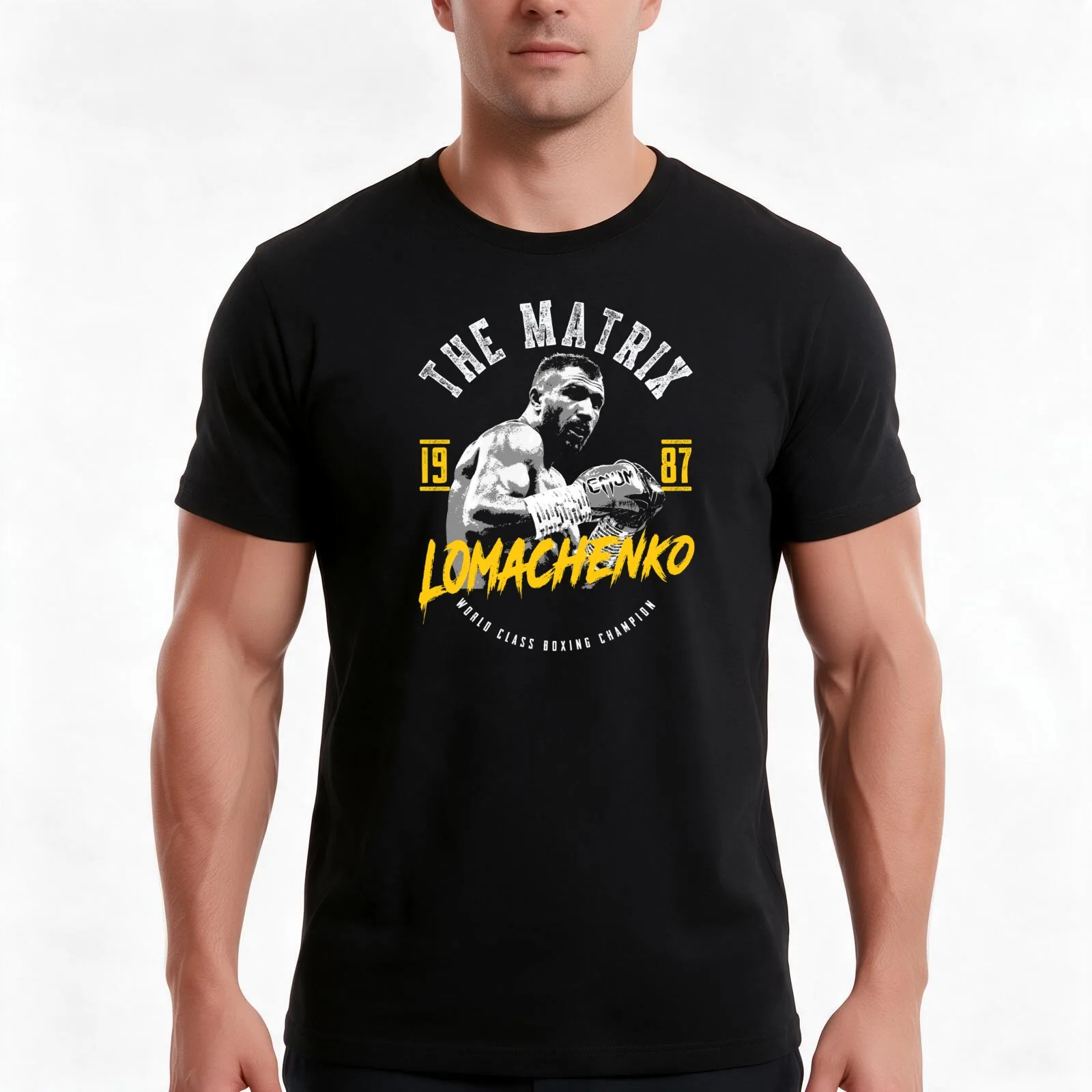 Vasyl Lomachenko grunge T-Shirt Summer Casual Cotton Tee Oversized Streetwear Tops Vintage Graphic Print Unisex Men Women