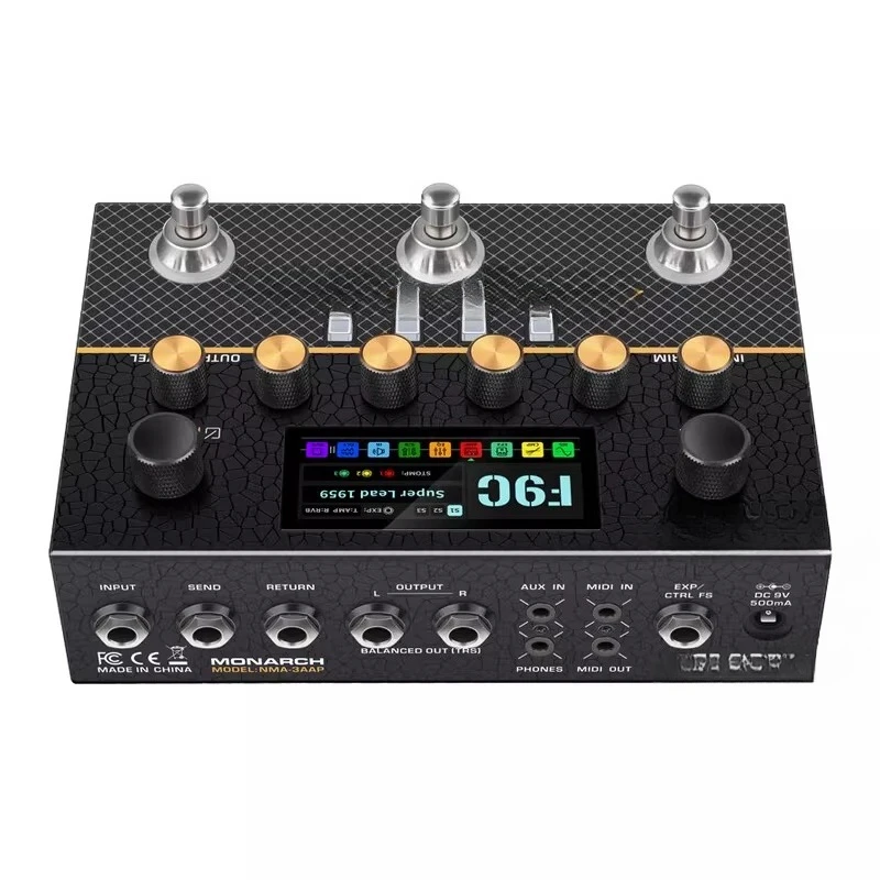 

Amp Academy Stomp Speaker Modeling Electric Guitar Comprehensive Effects NMA-3AAP