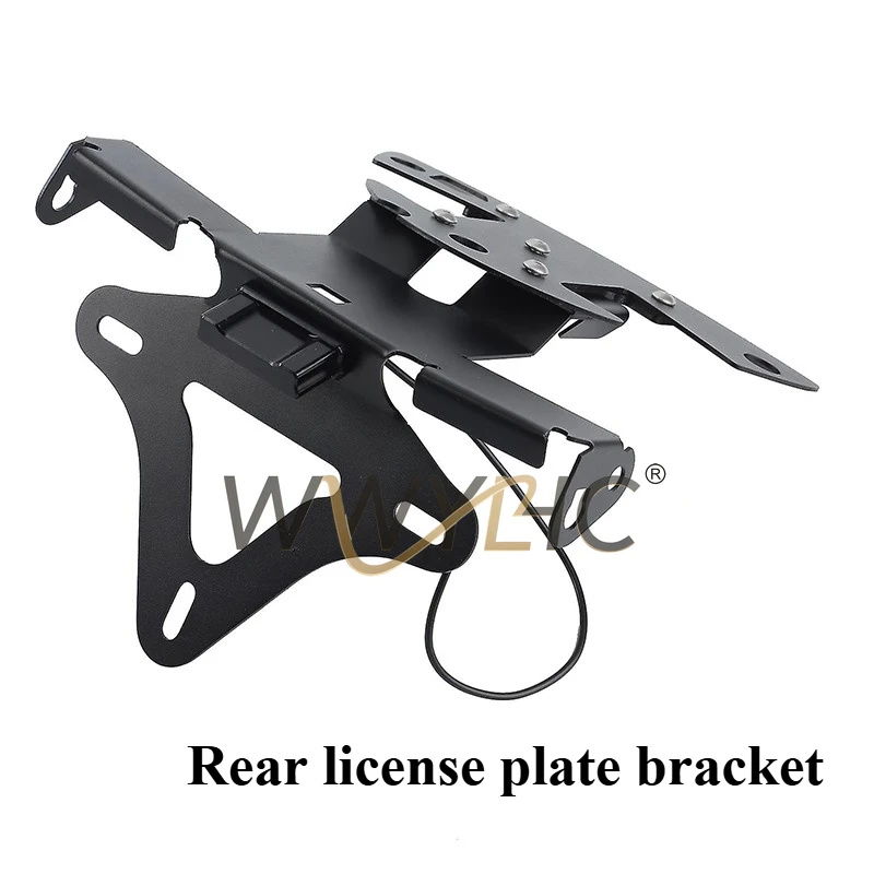 Suitable for S1000RR HP4 S1000R Modified License Plate Frame Short Tail Frame Rear License Plate Bracket Accessories