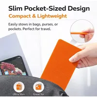 Support de téléphone portable en silicone pliable et flexible, support de bureau multi-angles réglable et portable pour iPhone, iPad, ordinateur portable, tablette, maison, bureau 4
