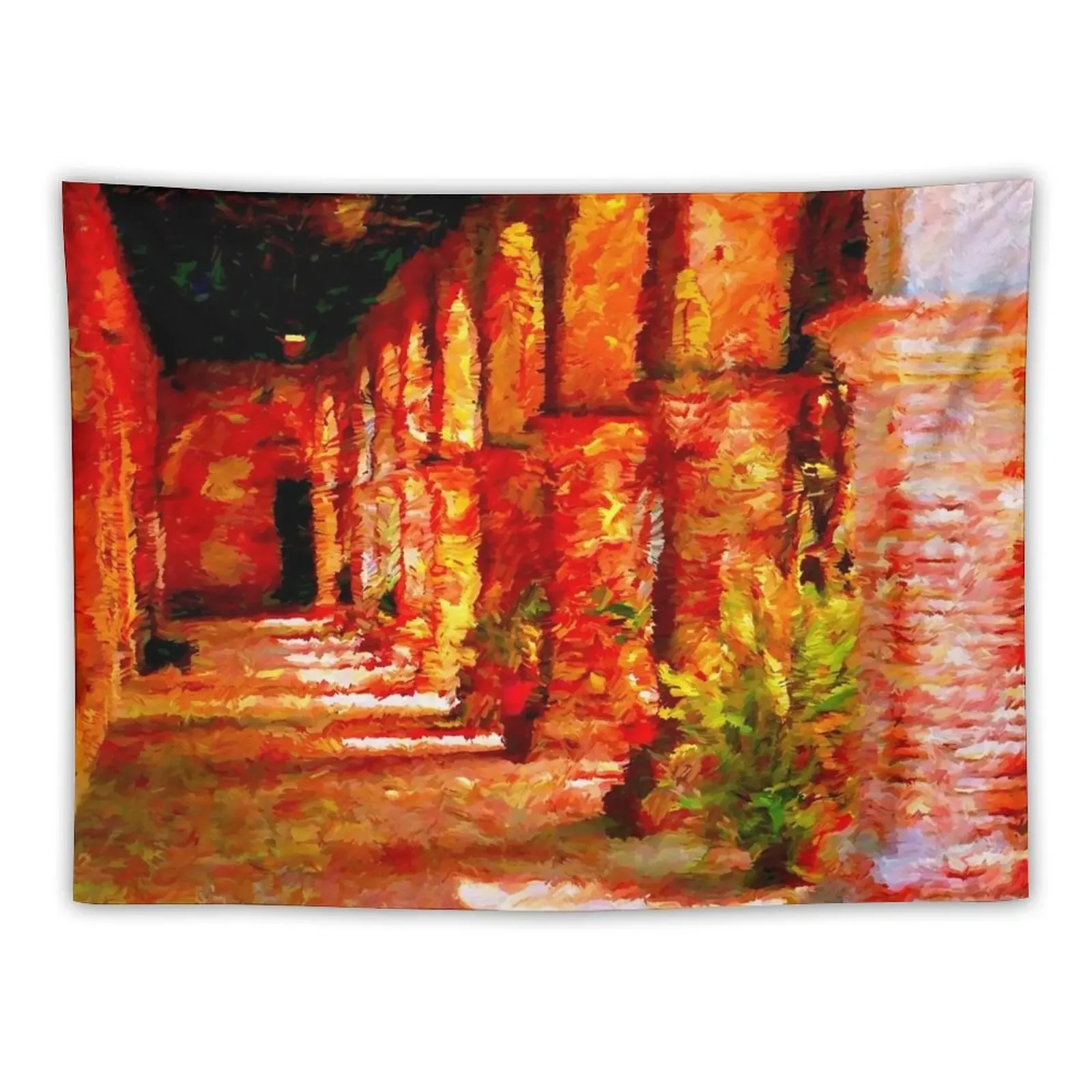 

Mission San Juan Capistrano California Abstract Tapestry Room Decor Korean Style Room Decorator Tapestry