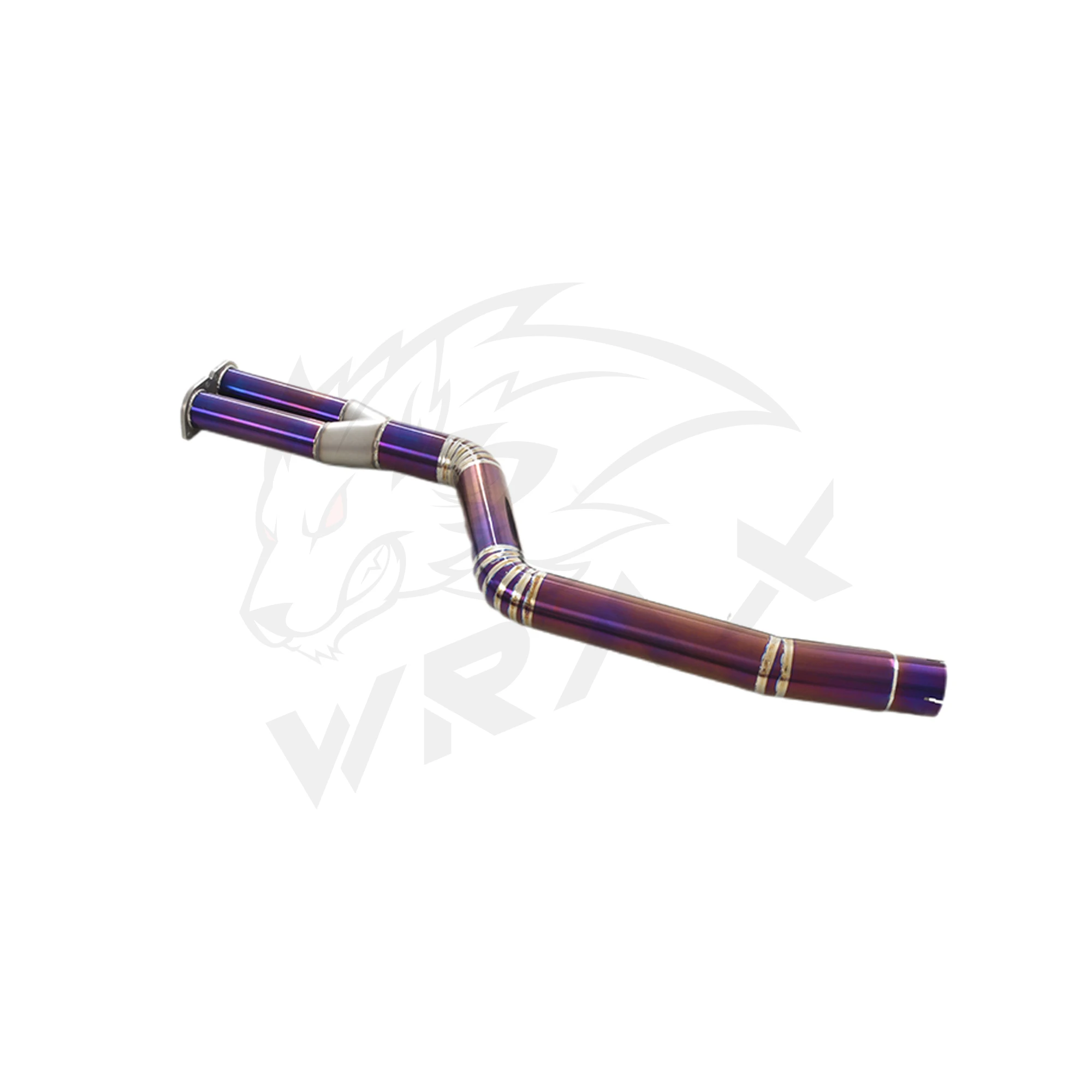 Akcesoria samochodowe Direct Fit Regulowane zawory Agresywny dźwięk Wydech Catback WRAX Titanium do BMW BMW X5 G05 F95 08.2018+