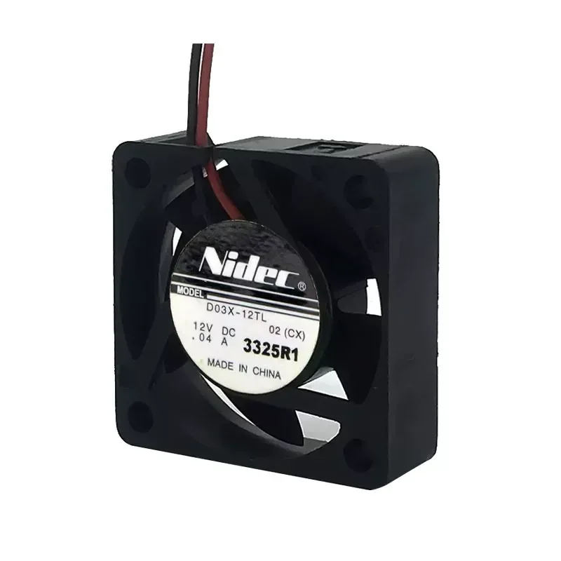 for Nidec D03X-12TL 3010 12V 0.04A Notebook Mute Micro Slim 3cm Cooling Fan