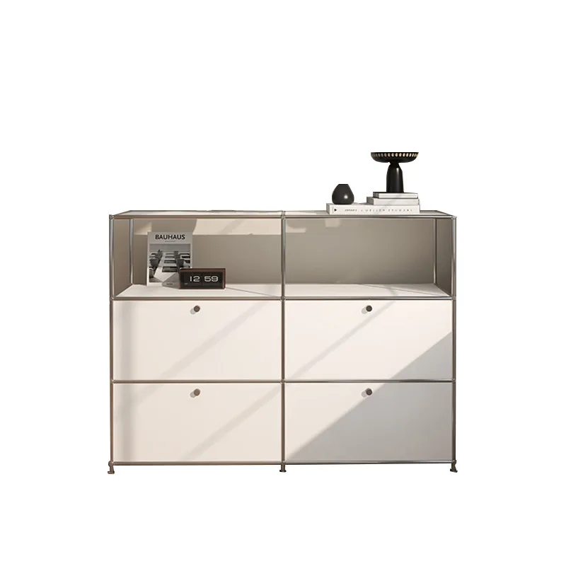 Cabinet Bedroom Kitchen Furniture Edge Storage Bucket Medieval Module Combination Storage Cabinet Living Room Storage Cabinet