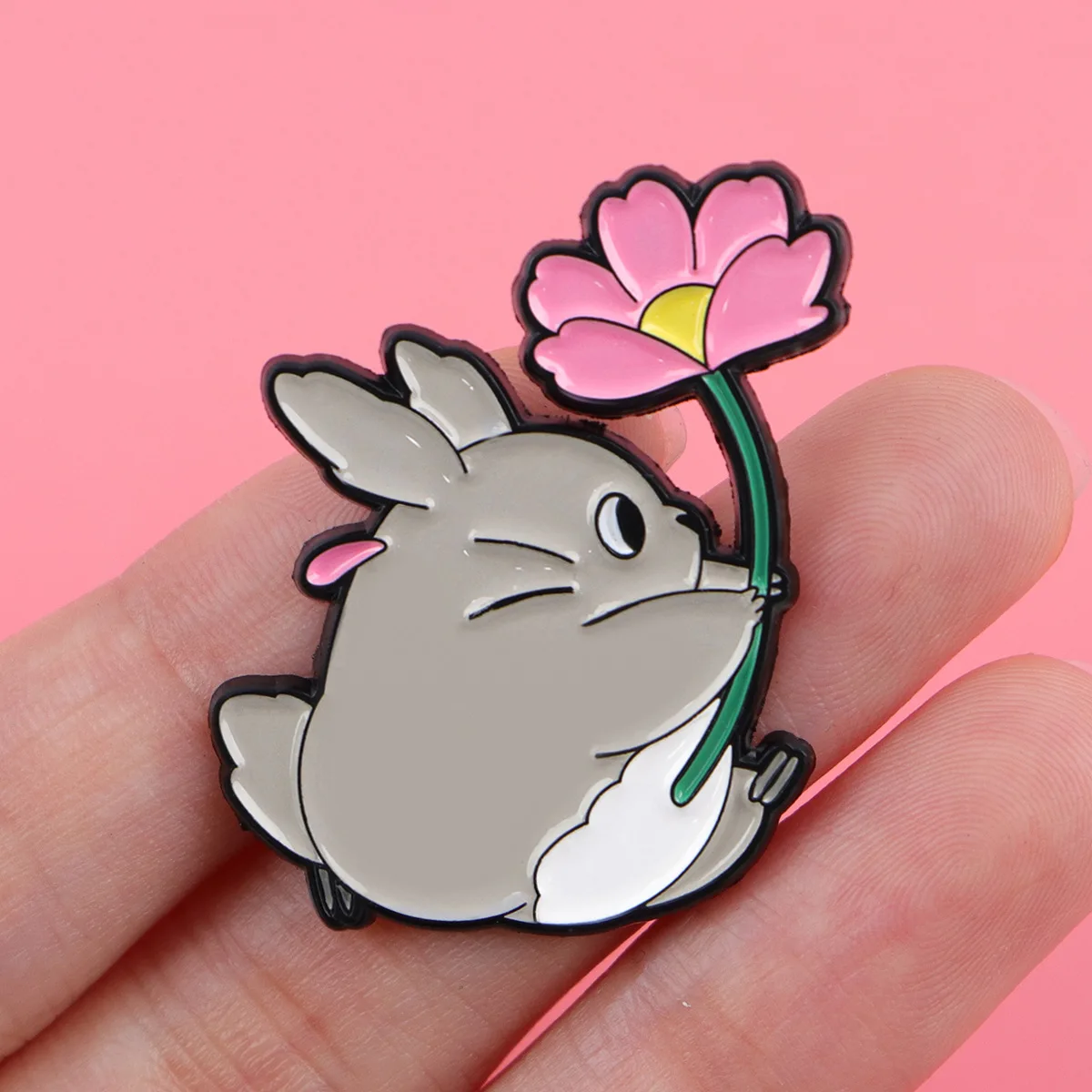 2pcs/set Anime Movie Cute Cat Enamel Pin Lapel Pins Women Men Brooch for Clothes Cute Badges Metal Jewelry Accessories Fans Gift