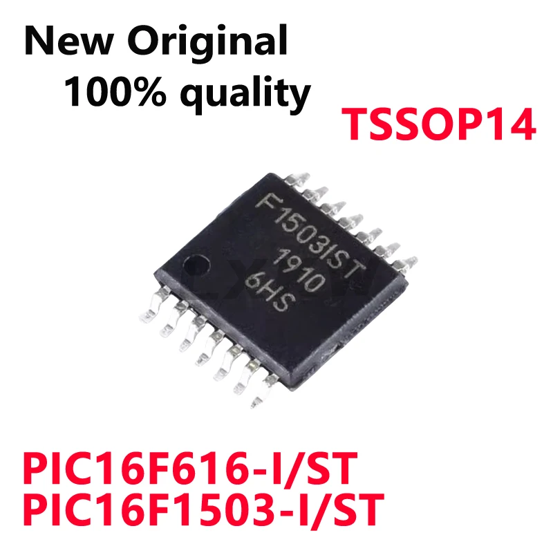 5/PCS New Original PIC16F616-I/ST 16F616 PIC16F1503-I/ST F1503IST TSSOP14 microcontroller chip In Stock