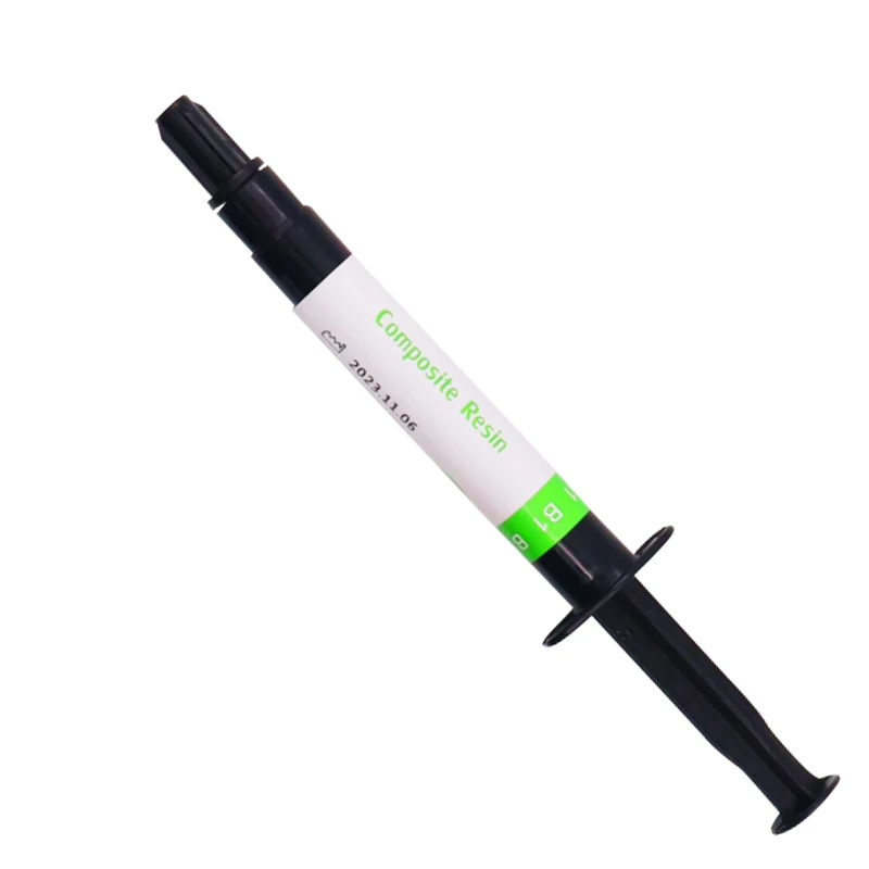 SPTA Dental Light-Curable Filling Materials Composite Resin Oral Flowable 2.5g A1 A2 A3 A3.5 B1 Light Curing Dentist