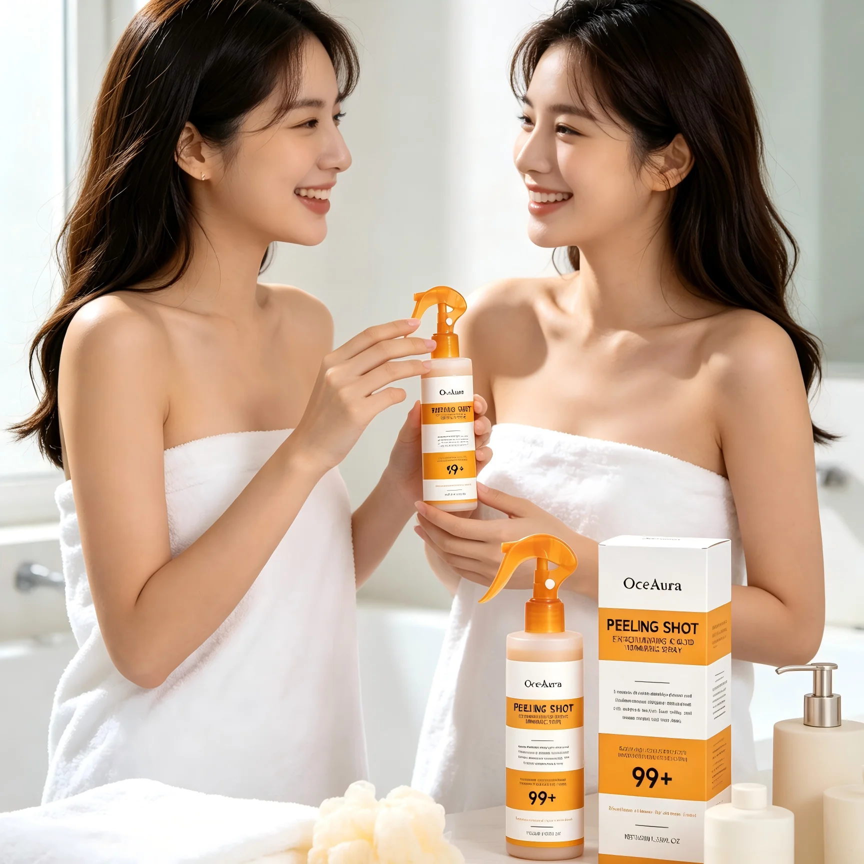 OceAura Peel Shot Kojic Acid T - Glycolic Acid Exfoliant ulasan dan harga