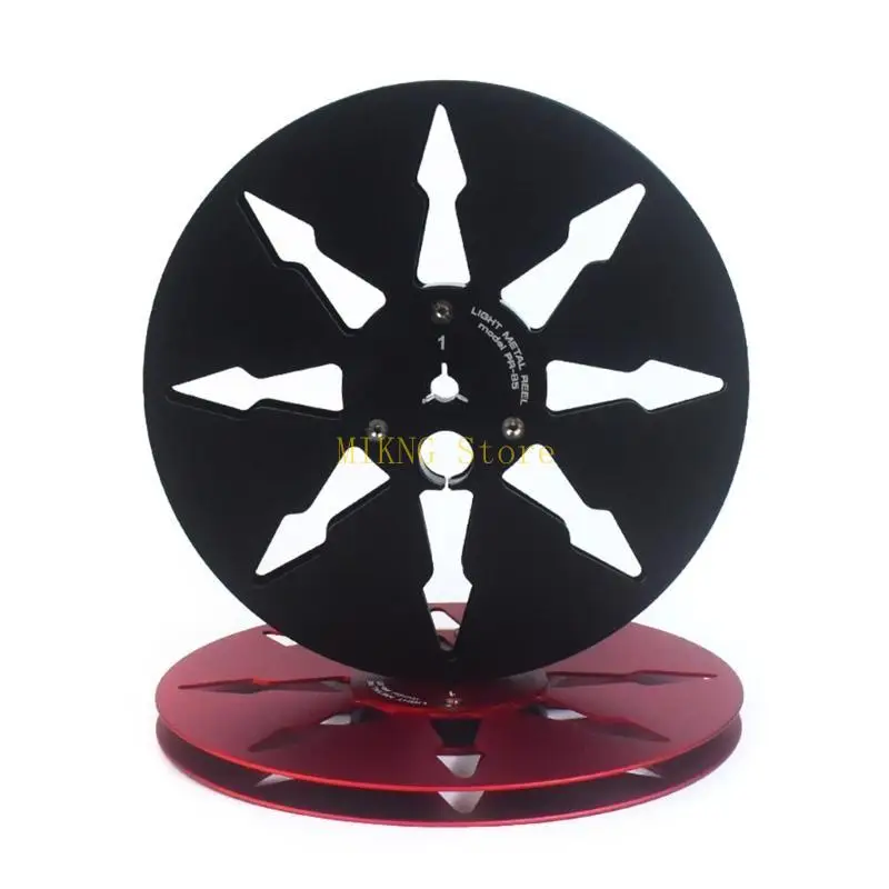 ملحق مكبر صوت 7 بوصة، مسجلات شريطية بكرة معدنية من سبائك الألومنيوم ذات 8 فتحات أفضل بيع