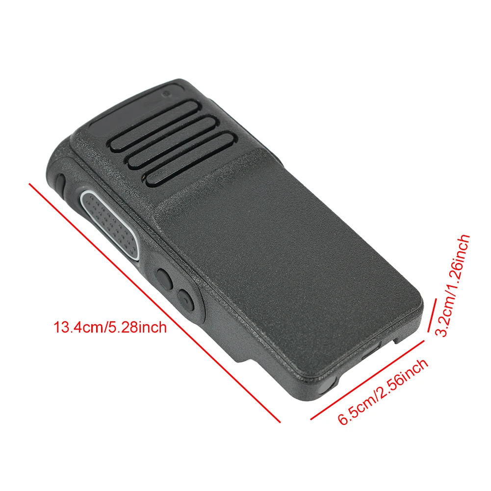 Two Way Radio Replacement Housing Case Kit Black Replacement Housing Case Cover for Motorola Xir P8608i GP328D XPR7350e XPR7380e