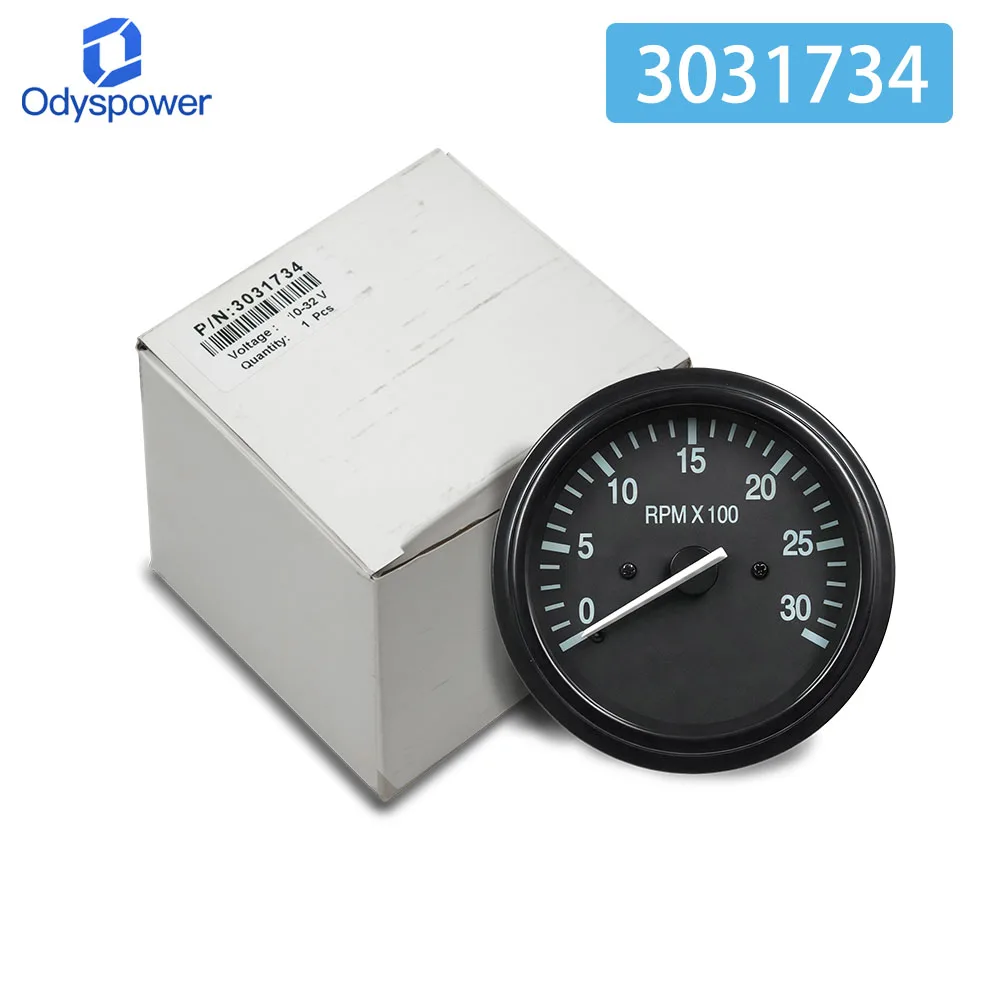 

Digital Electronic Tachometer Diesels Engine Generator Parts Marine Instrument 3031734 12v24v