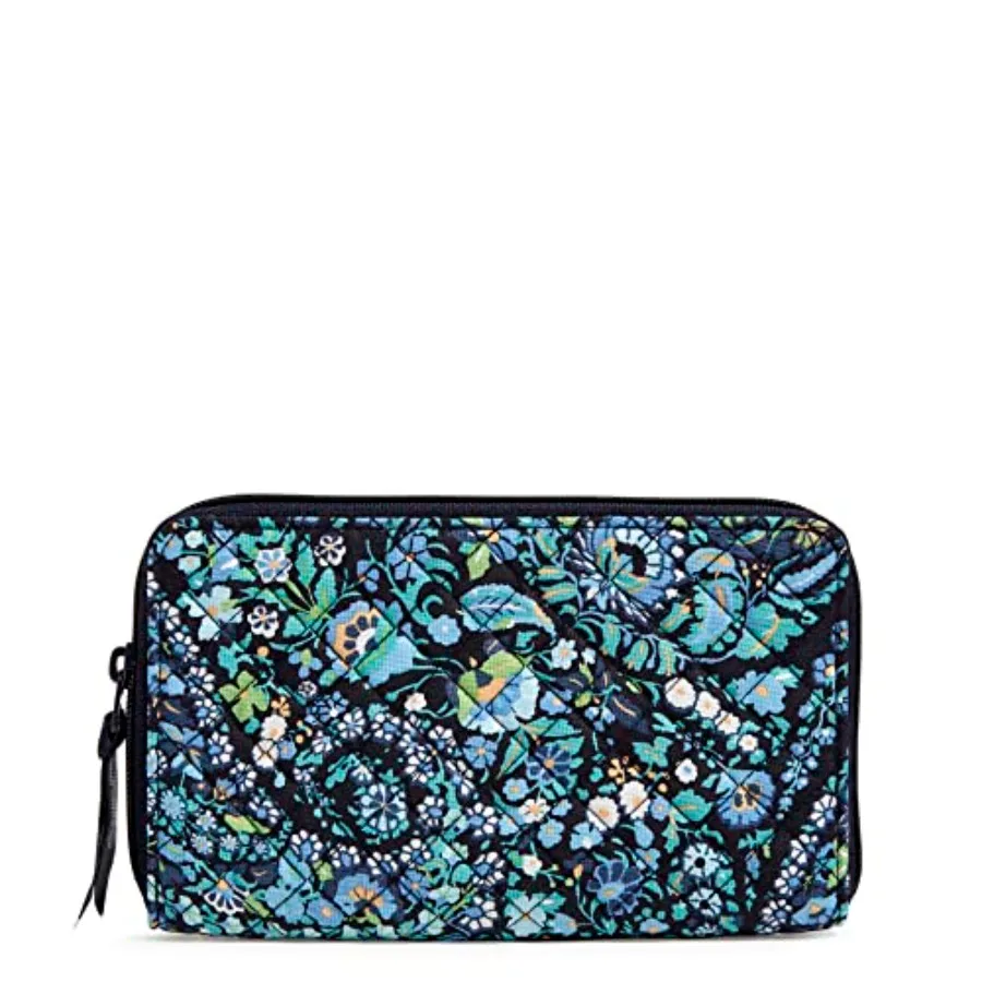 

womens Cotton Deluxe Travel Wallet With Rfid Protection
