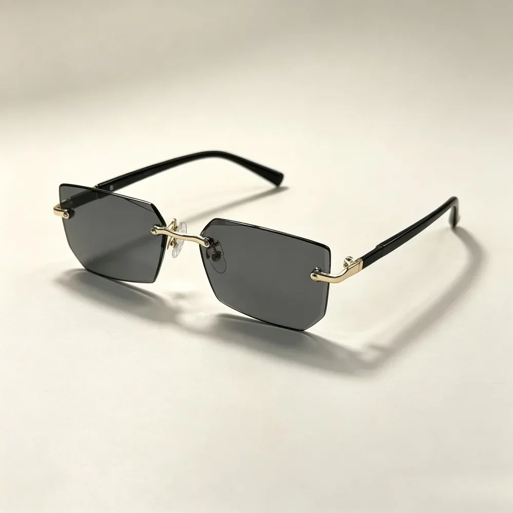 Rimless Gradient Sunglasses Set — product information 5