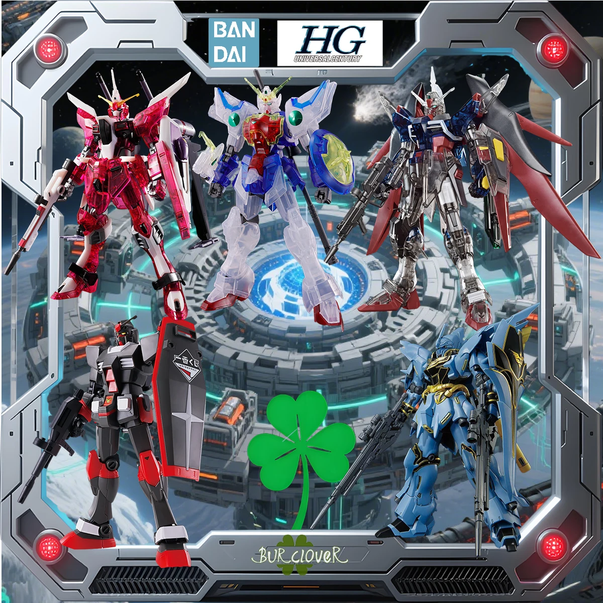 

2Bandai Genuine HGUC Gundam Mark-Ⅱ RX-178 GEARA DOGA AMS-119 1/144 Assembled Model Movable Joints High Quality Collectible Toys