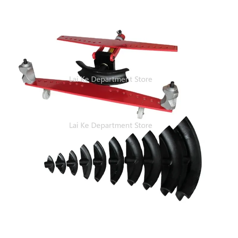 

CPB-5 20Tons Electric Copper Conduit Reverse Bender for 1/2"-5" Tube Pipe Bender Hydraulic with 10 Dies Tube Bending Tool Kit