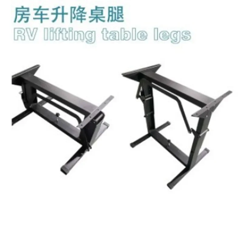 Adjustable Caravan Table Legs Folding Frame Kit for RV Camper Van Interior Modification Sleeping Platform Support Accessories