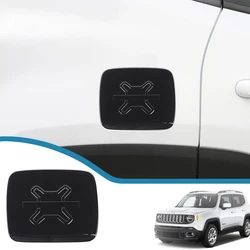 Car Fuel Tank Cap Decoration Cover Gas Fuel Tank Cap for Jeep Renegade 2016 2017 2018 2019 2020 2021 2023 Exterior Accessories