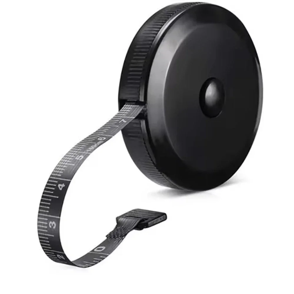 Retractable Tape Measure 150cm/60inch Dual Scale, One-Touch Auto Retract, Compact Soft Measuring Tape for Body Sewing Travel