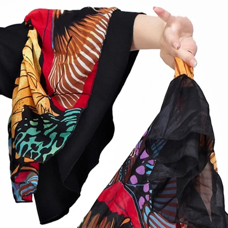 Gonna zingara stampata a fiori da 720 gradi Danza del ventre Abbigliamento tribale Costume di danza del ventre Abiti da flamenco Spettacolo teatrale spagnolo Egitto