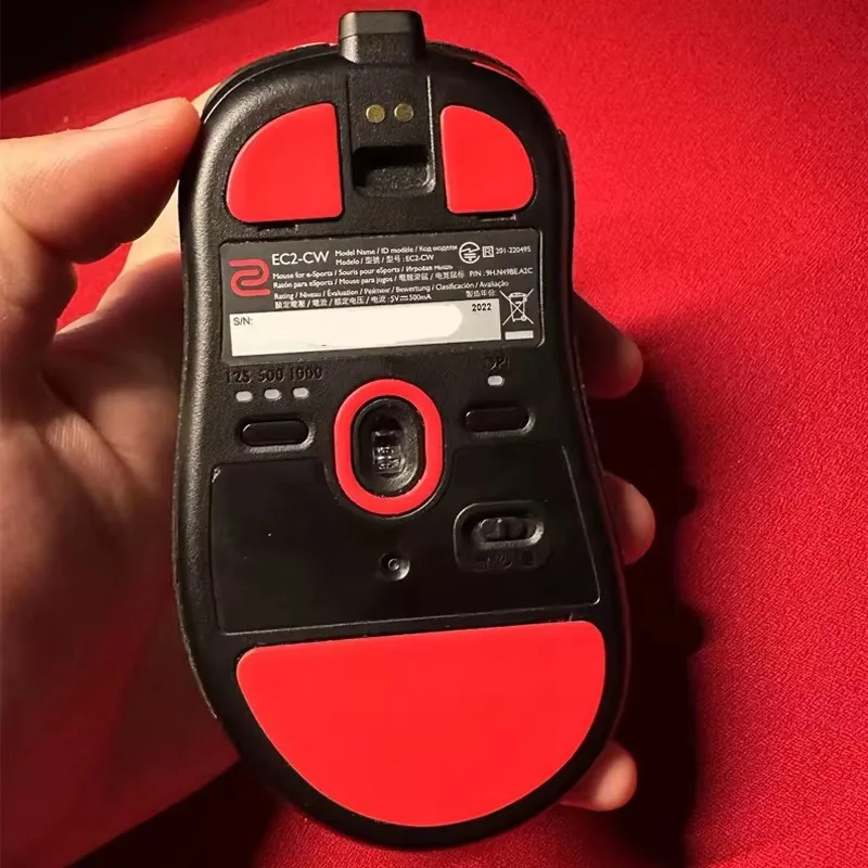 1 Set Ultraglide Mouse Skates For ZOWIE EC1-CW EC2-CW EC3-CW Brake Control Speed Feet ICE Version Mice Glides PTFE Feet