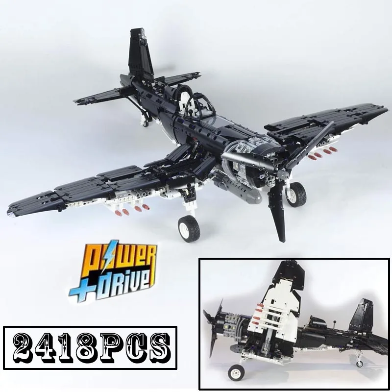 

2020 New EXCLUSIVE Vought F4U Corsair fit MOC-29318 Collection series Toy blocks Kits Blocks Bricks Child toy birthday diy Gift