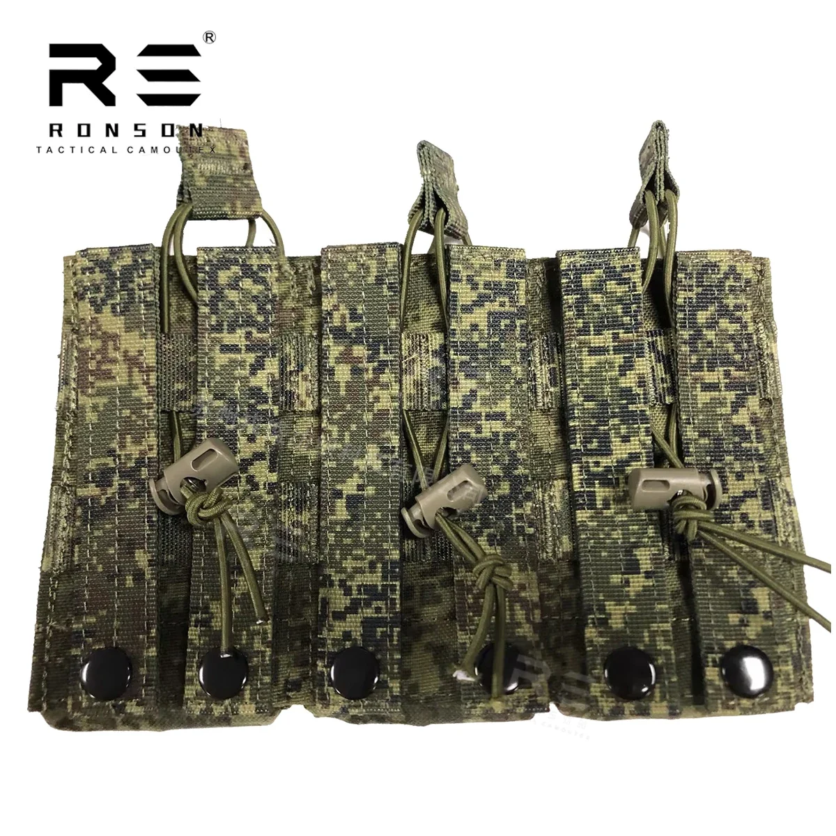 Single Triple Magazine Pouch Small Green Man Camouflage Russian EMR Rhodesia Tactical Waistband Sub-Pouch