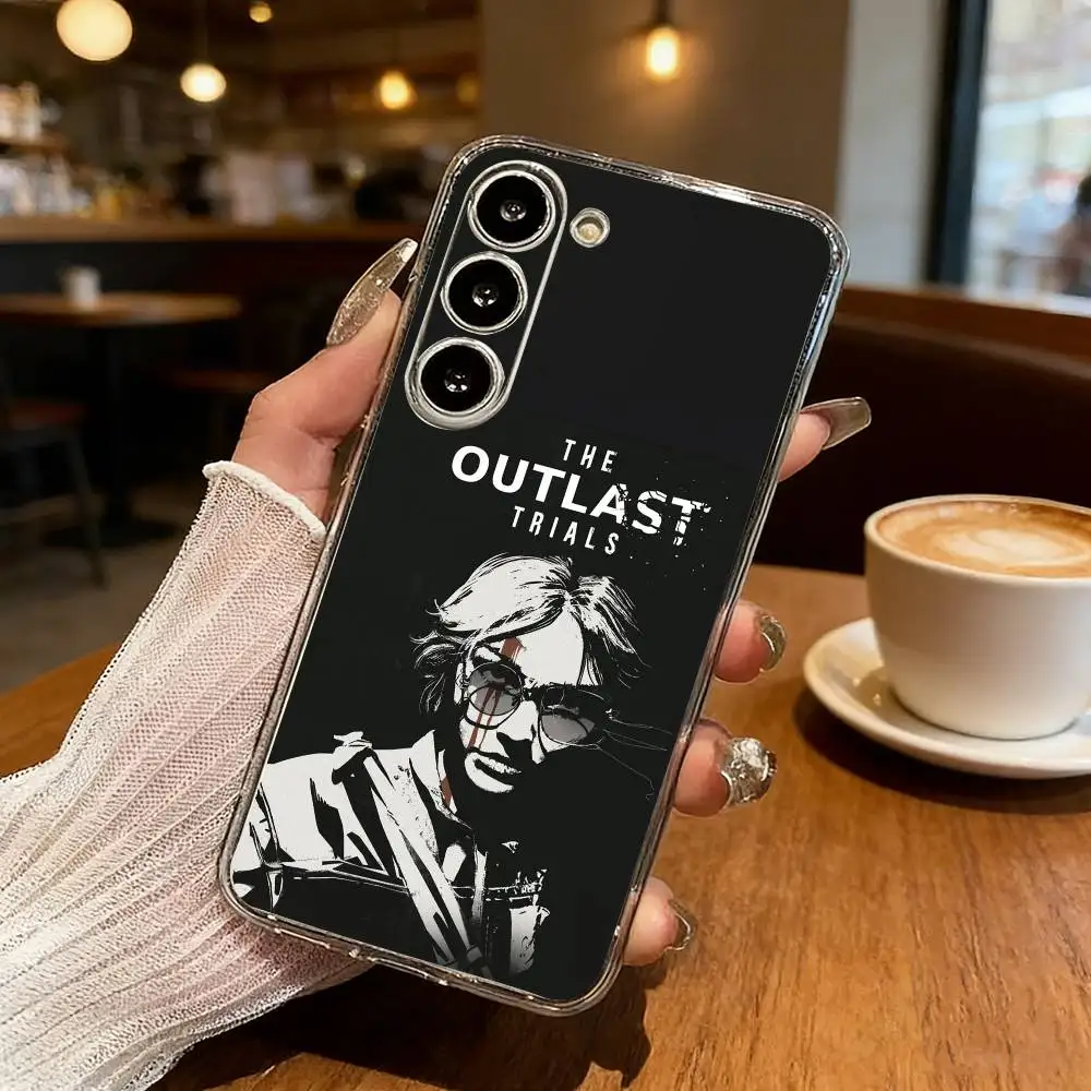

O-Outlast Trials Game Phone Case For Samsung S25,S24,S21,S22,S23,S30,Ultra,S20,Plus,Fe,Lite Transparent Cover
