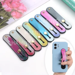 Universal Wrist Band Phone Holder For iPhone Finger Grip Mobile Phone Stand for samsung xiaomi Push back sticked Socket bracket