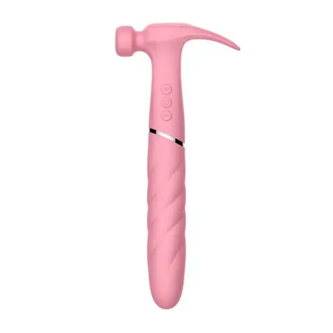 Female Hammer, Wrench, Vibrating Stick, Second Tide Simulation Hammer AV Stick, Massage, Masturbator, Sex Toys