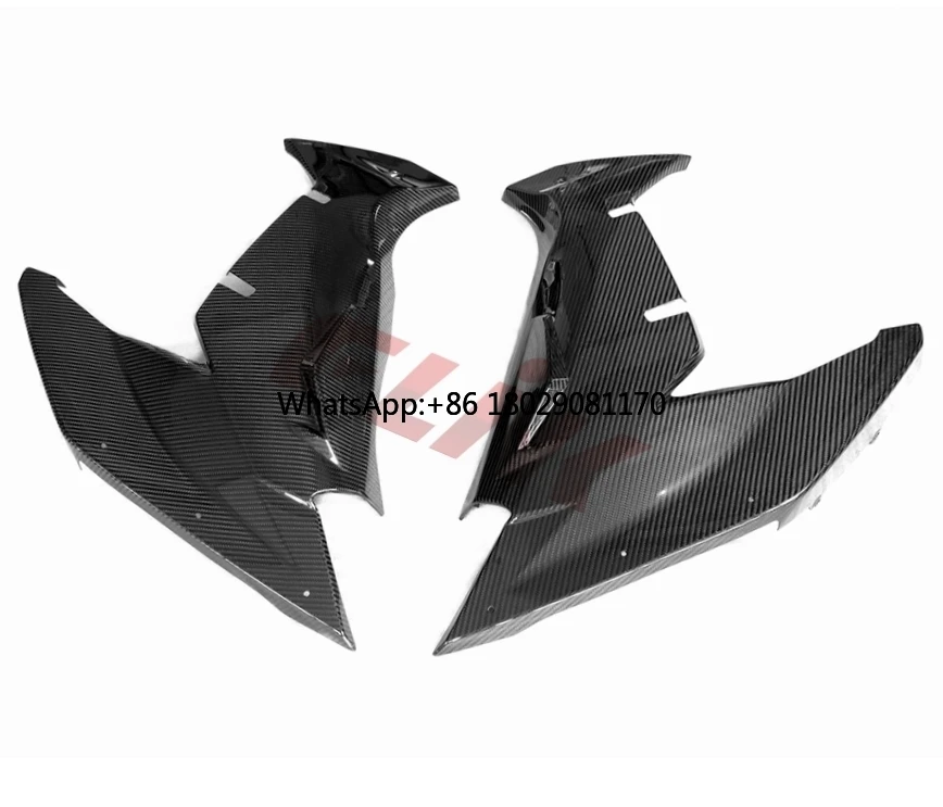 100% Full Carbon Fiber Custom Motorcycle Parts Side Panels for KAWASAKI Ninja H2 SX 2018+