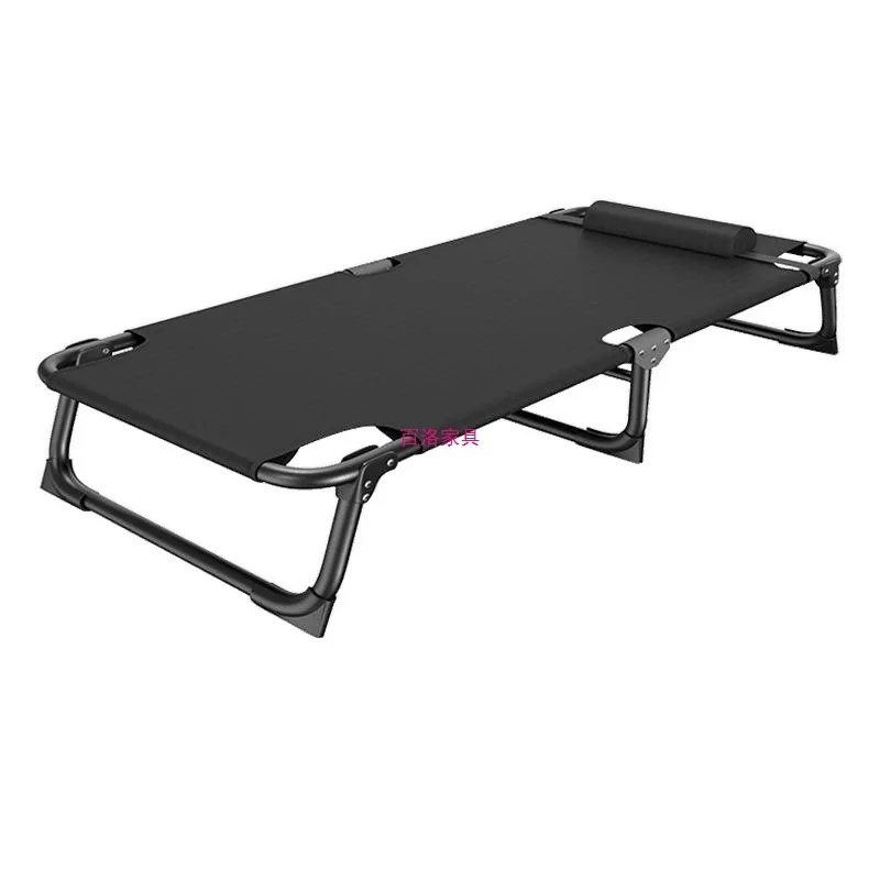 Single Person Nap Folding Bed Mattress Integrated Office Portable Recliner Chair Hospital Companion Bed Simple Nap Bed
