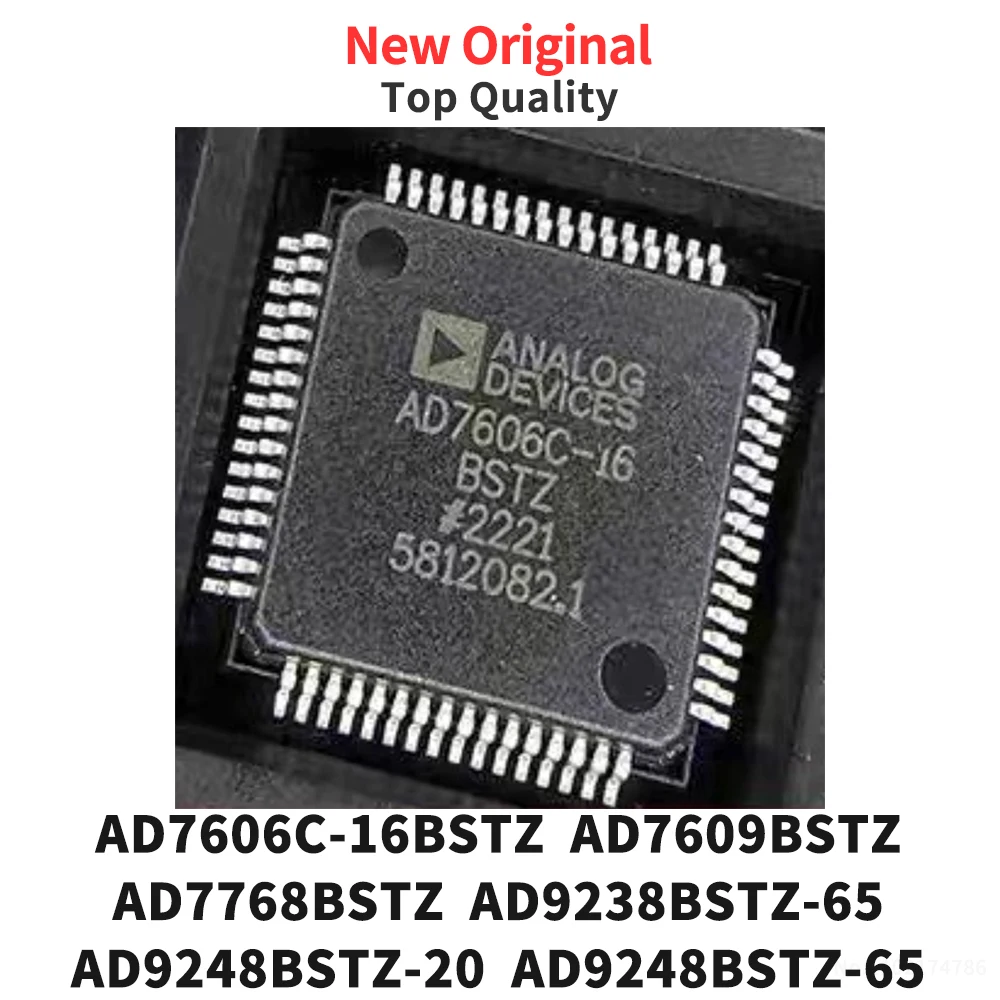 

(1 Piece) AD7606C-16BSTZ AD7609BSTZ AD7768BSTZ AD9238BSTZ-65 AD9248BSTZ-20 AD9248BSTZ-65 AD7991YRJZ-0500 QFP New Original
