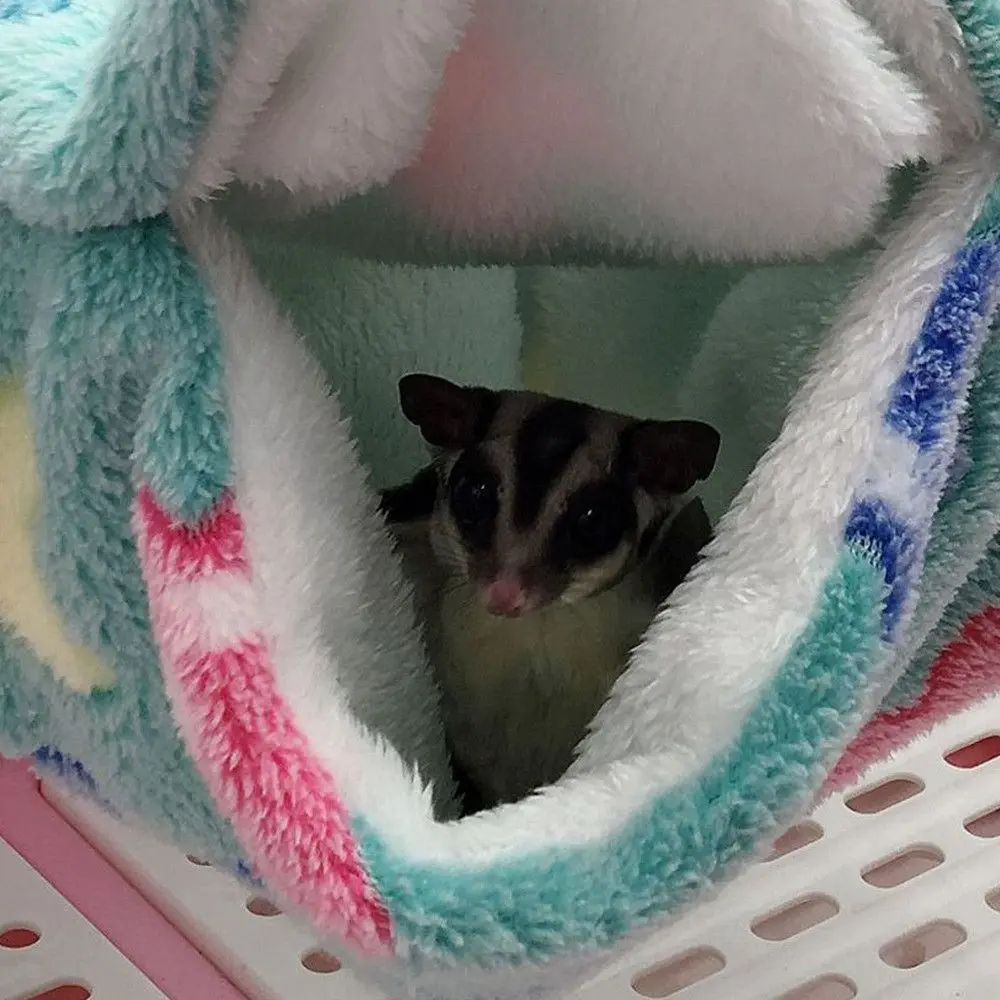 Pet Supplies Warm Hanging Pet Hammock Hamster Cage Pet Sleeping Bag Squirrel Beds