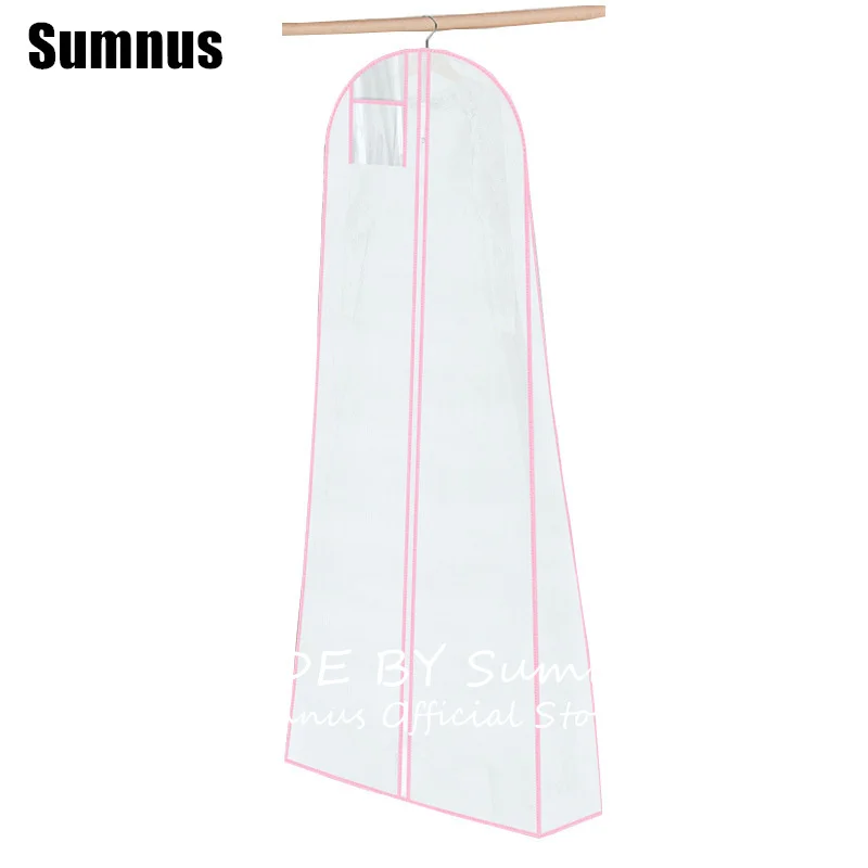 SUMNUS 180cm Cheap WhiteWedding Dresses Bags For Wedding Dress Dust Cover Wedding Accessories