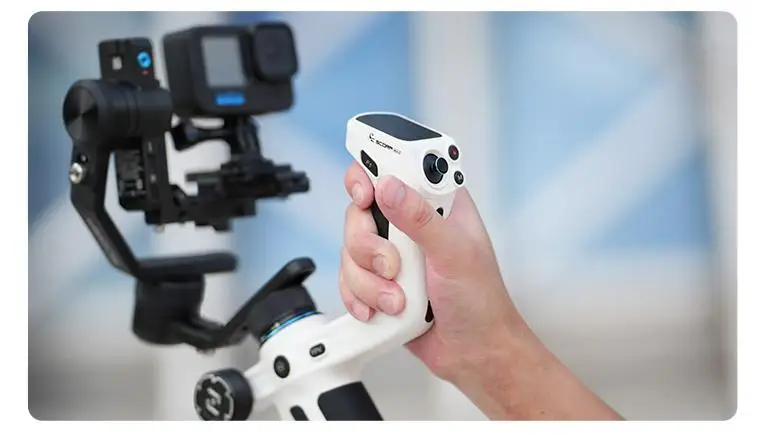 FeiyuTech SCORP Mini 2, für spiegellose Kamera, Action-Kamera, Smartphone, 3-Achsen-Stabilisator für Sony/GoPro/iPhone, AI-Tracking – Detail 14