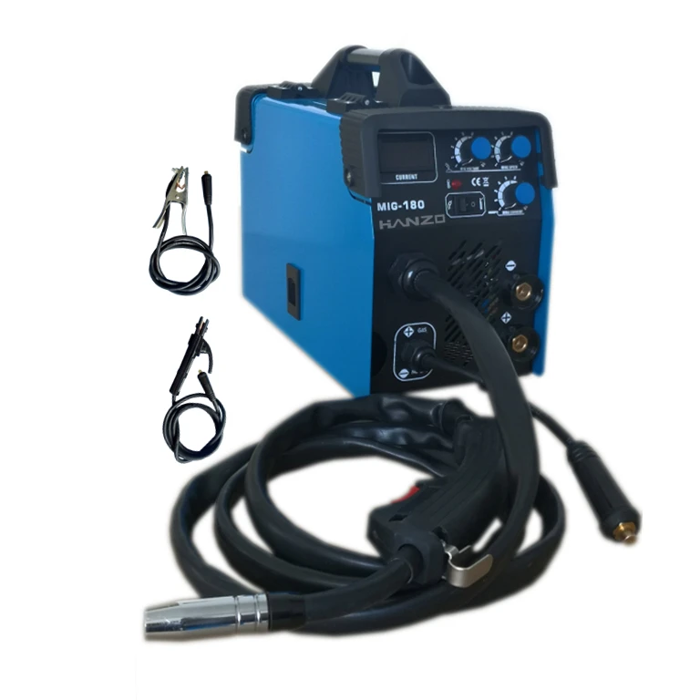 Aluminum welding double pulse 200 amp welder 3 in 1 mma flux weld mig welders machine