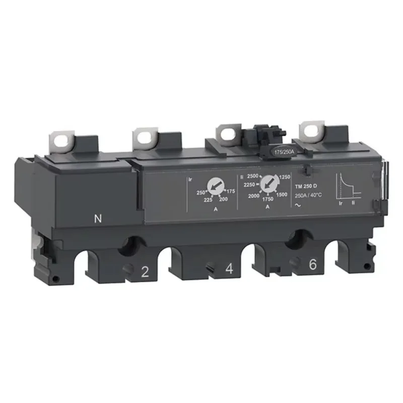 رائجة البيع NSX100N C10N3TM100 50kA في وحدة رحلة 415VAC TMD 100A 3 أقطاب قطاع دارة ثلاثية الأبعاد