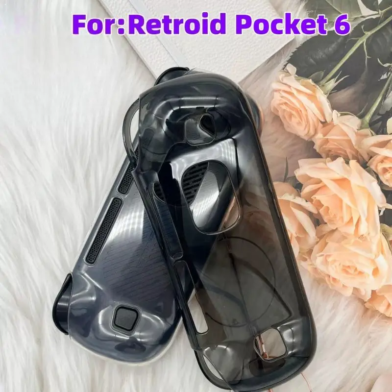 Transparent Soft Case For Retroid Pocket 6 TPU Protective Ca