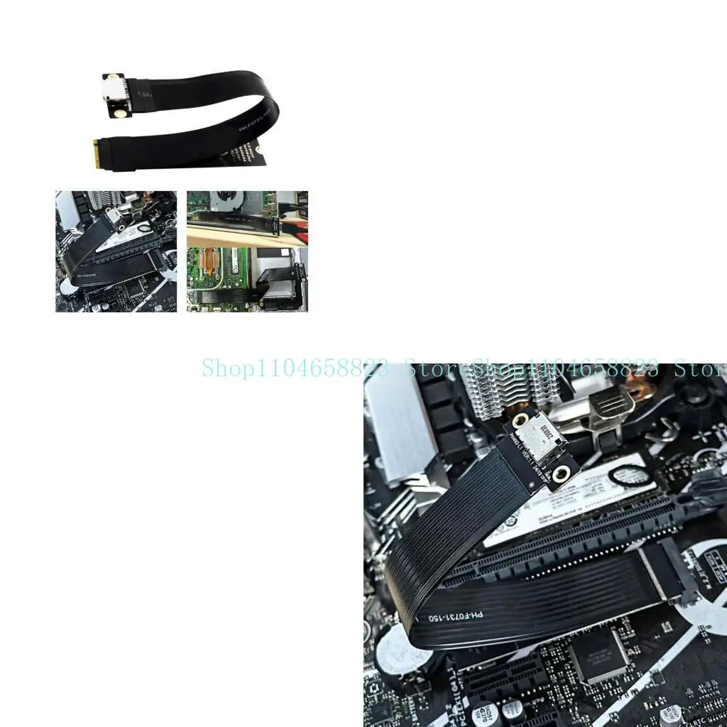 

652F Efficient M.2 NVMe to Oculink SFF-8611 SFF-8612 Cable Solution for Stable