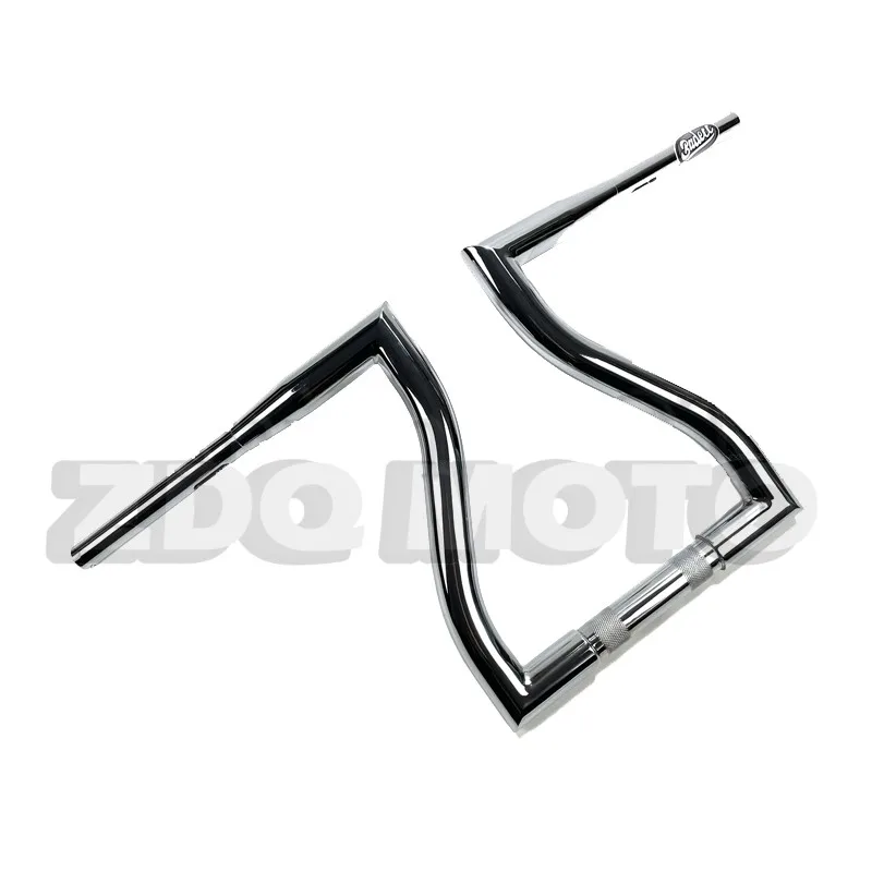 ZDQ Premium Motorcycle  Custom handlebar For Harley Dyna Softtail LOW Rider Fat boy street Bob Breakout XL883 XL1200-X48