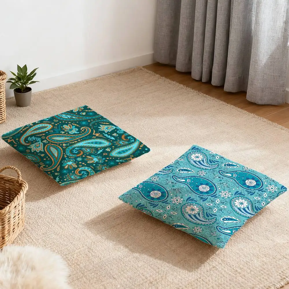 

Color Paisley Pattern Pillow Case Multi sized car cushions, luxurious home sofas, decorative pillowcases