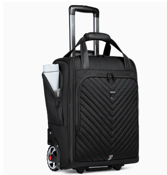 

Wheeled Backpack For Travel 17.3 inch Laptop Cabin Underseat Luggage bags Men 17.3 Inch Laptop Trolley Bags Travel hand Luggage
