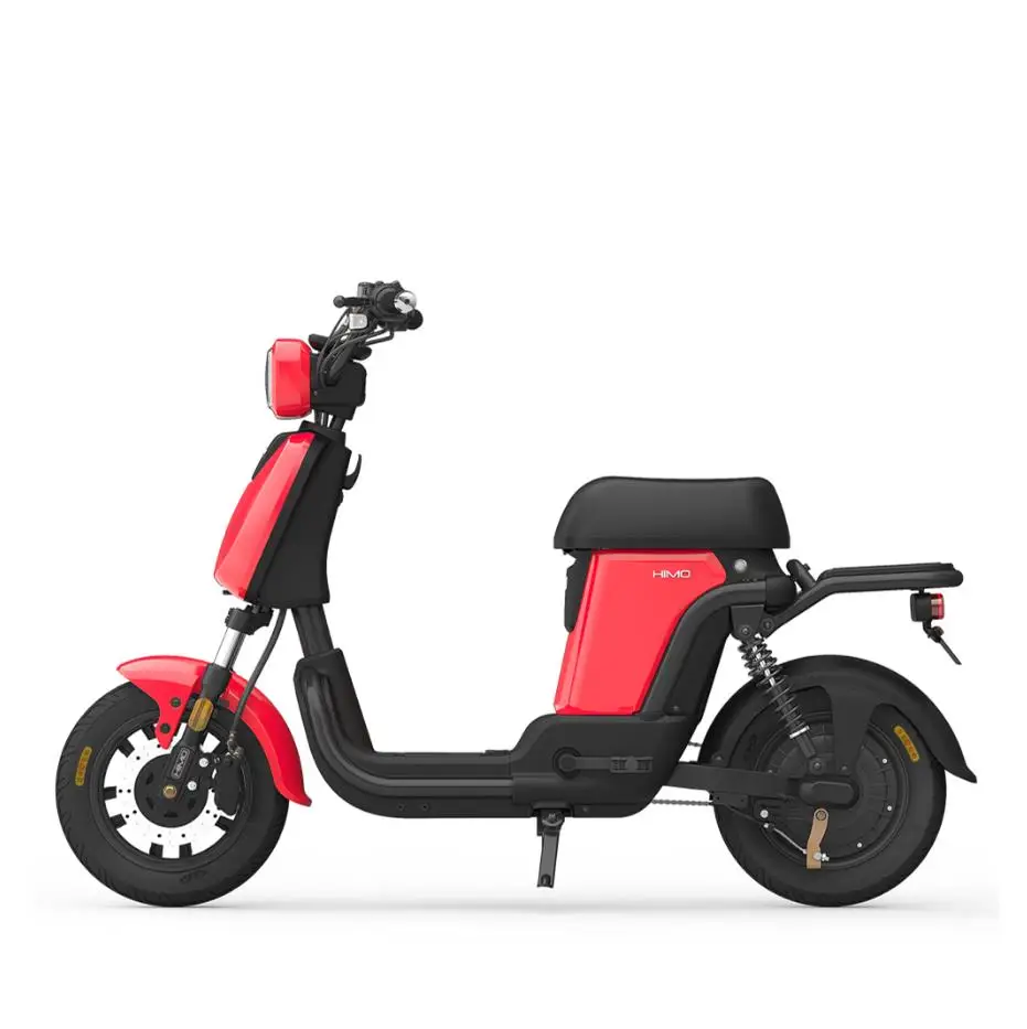 New  HIMO T1 Wholesale 350W 14 Inch Motorcycle Electric Dual Motor Electric Mobility Car adult e scooters moped Cheap