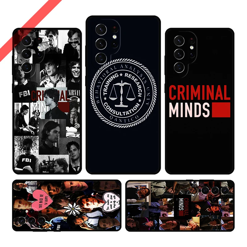 Criminal Minds TV Phone Case For Samsung Galaxy S20 FE S21 S10 S23 Plus S24 S22 Ultra Coque Note20 Note10 S9 S8 Cover Capa